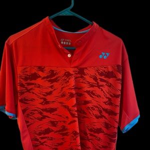 Red camo yonex Dri-Fit Tennis Shirt